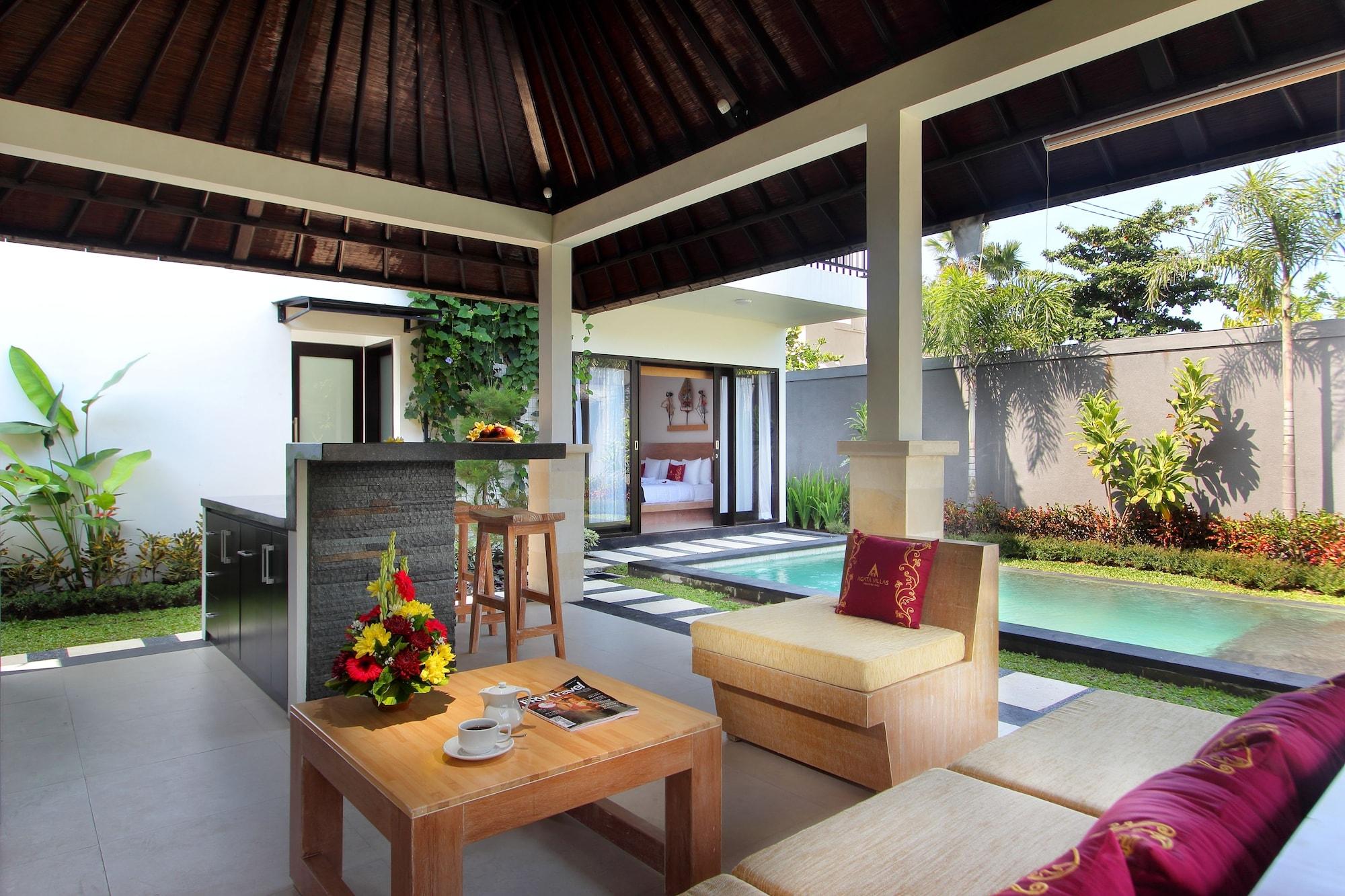 Agata Villas Seminyak Exterior foto